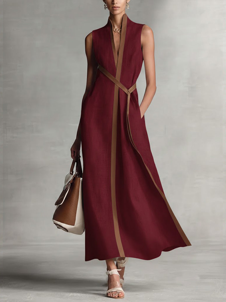 Ellarine — linen dress view 5