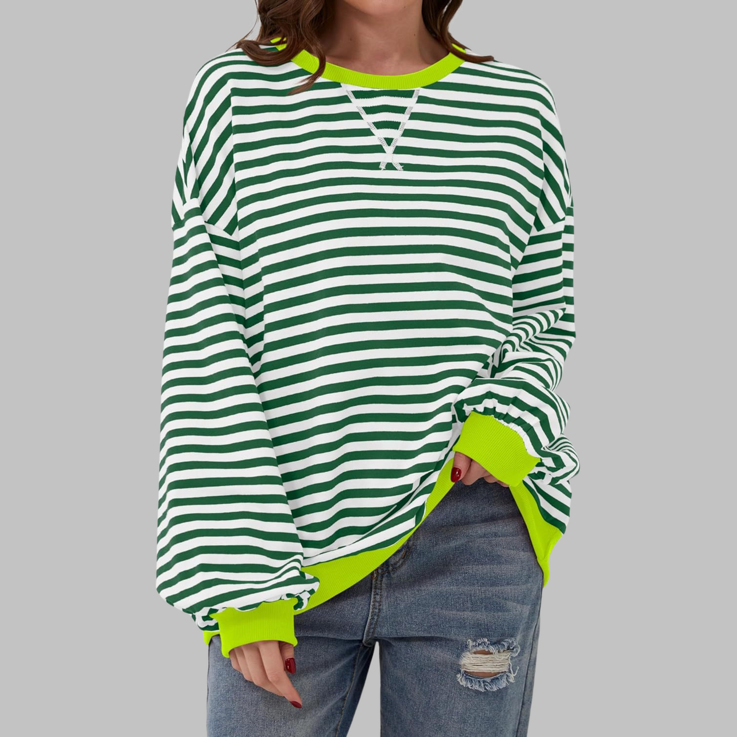 Corvina Dark Green tops - front view