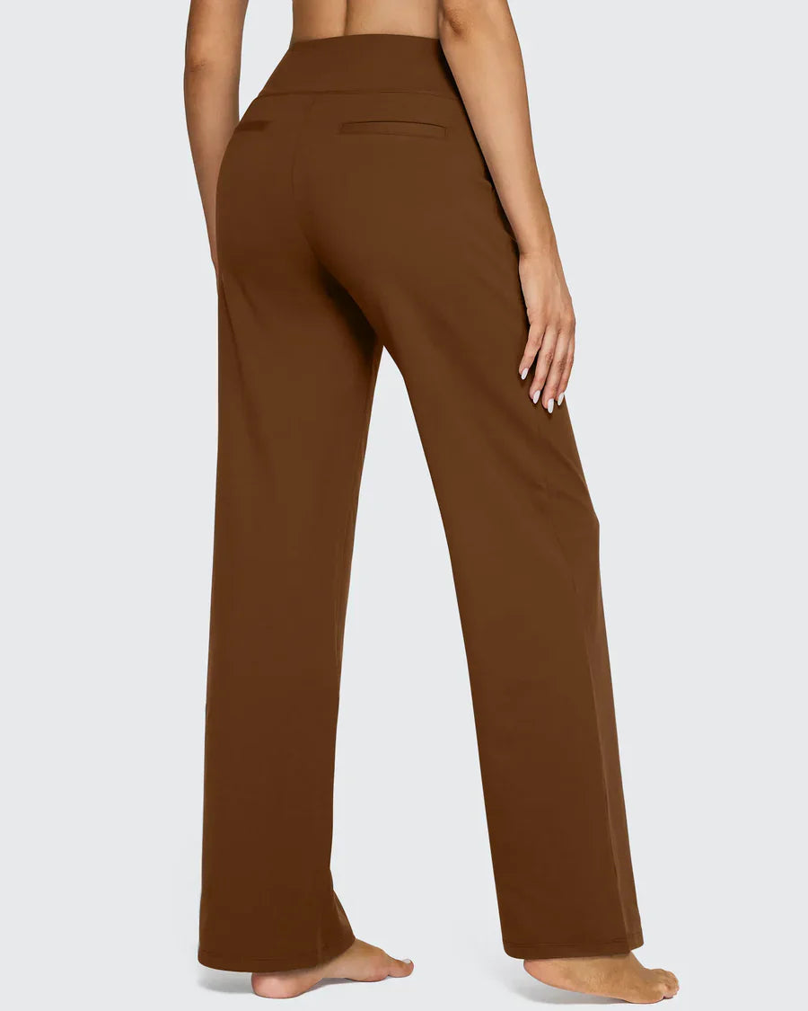 Renvox | High-waist business casual tailored trousers