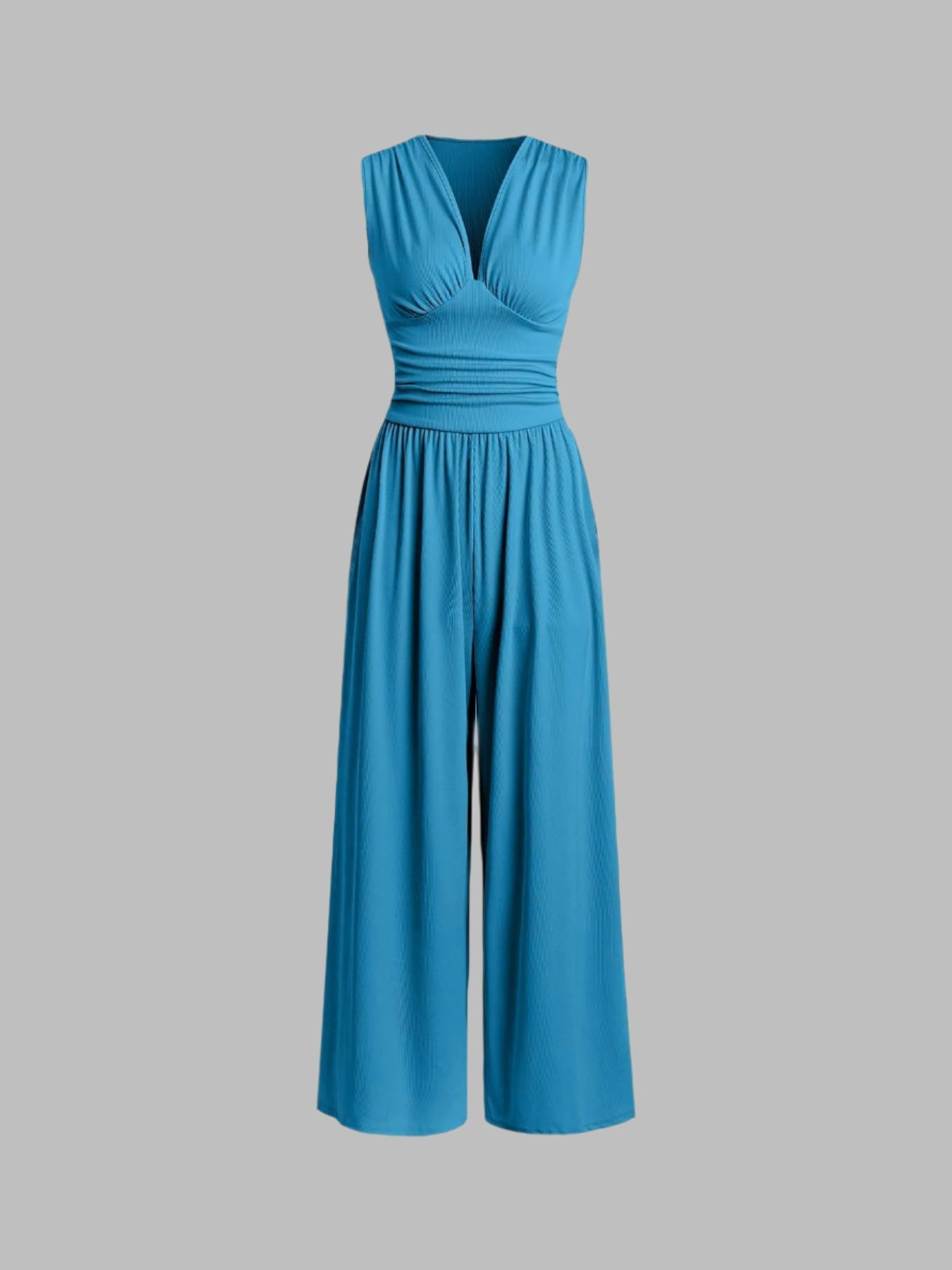 Ondria Blue jumpsuits - front view