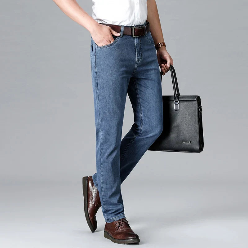 Men's Slim Fit Denim Jeans, Trousers - view 7