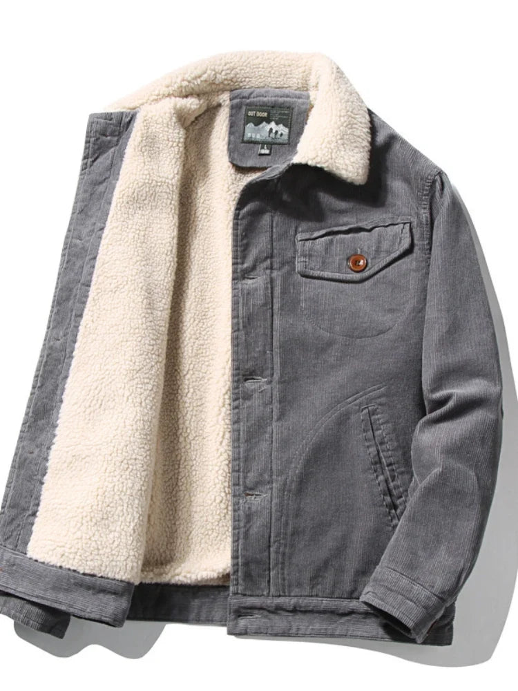 Men's Sherpa Coat, Winter - view 5