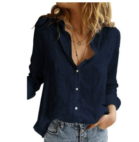 Gadea | Women’s Linen And Cotton Shirt