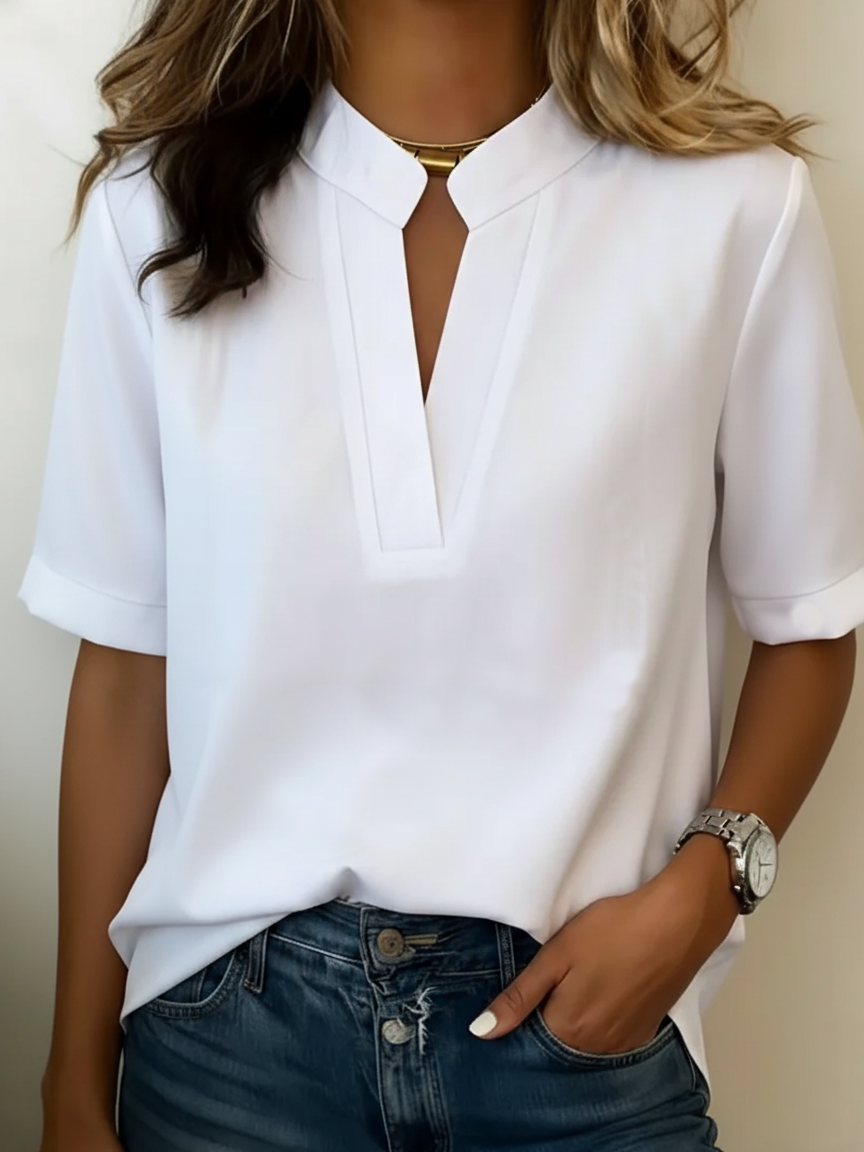 Velmira refined blouse styled lifestyle