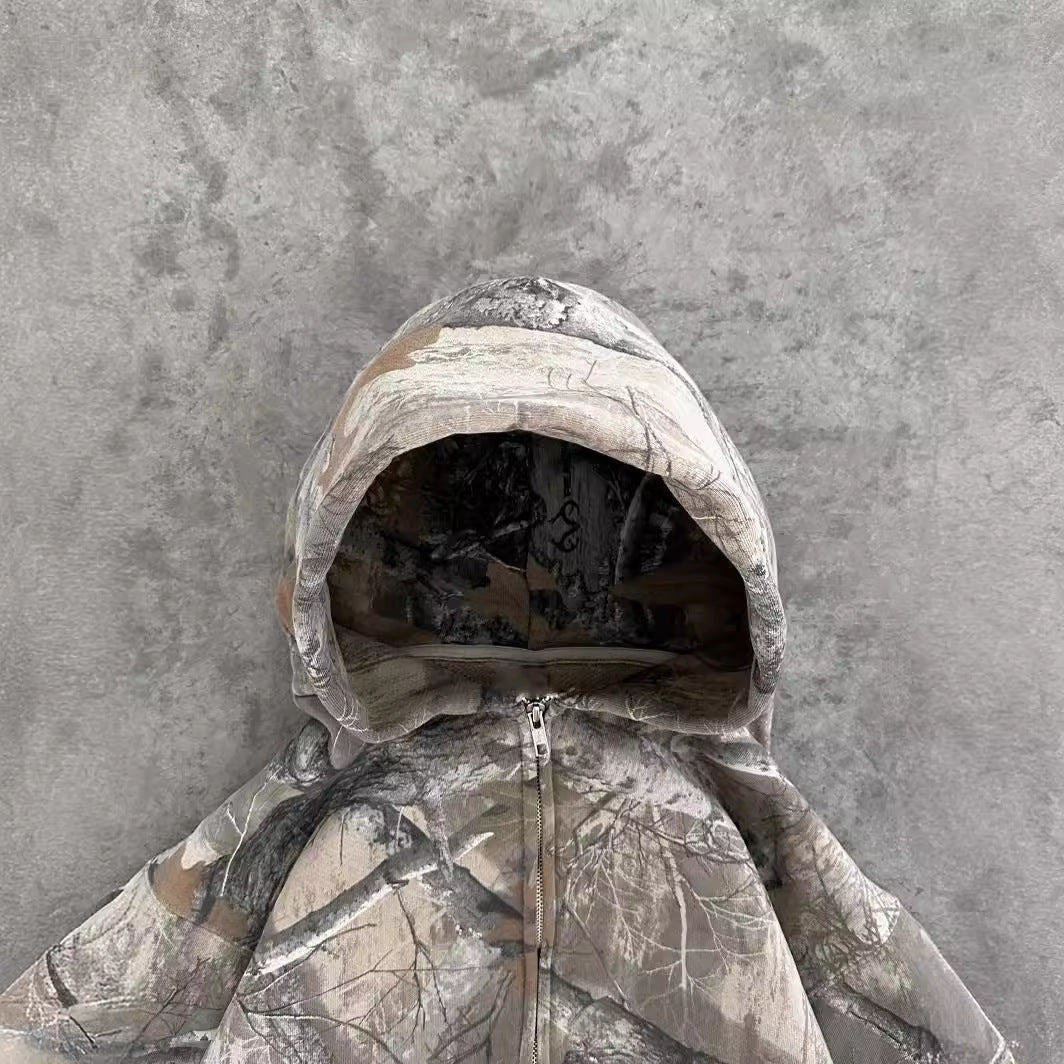 Benjamin | Felpa unisex con stampa camouflage