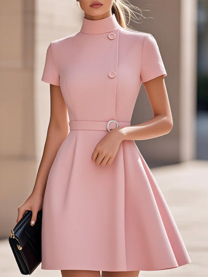 Lucrezia | Elegant Japanese Style Short Dress