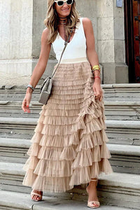 Benedetta | Long Tulle Skirt