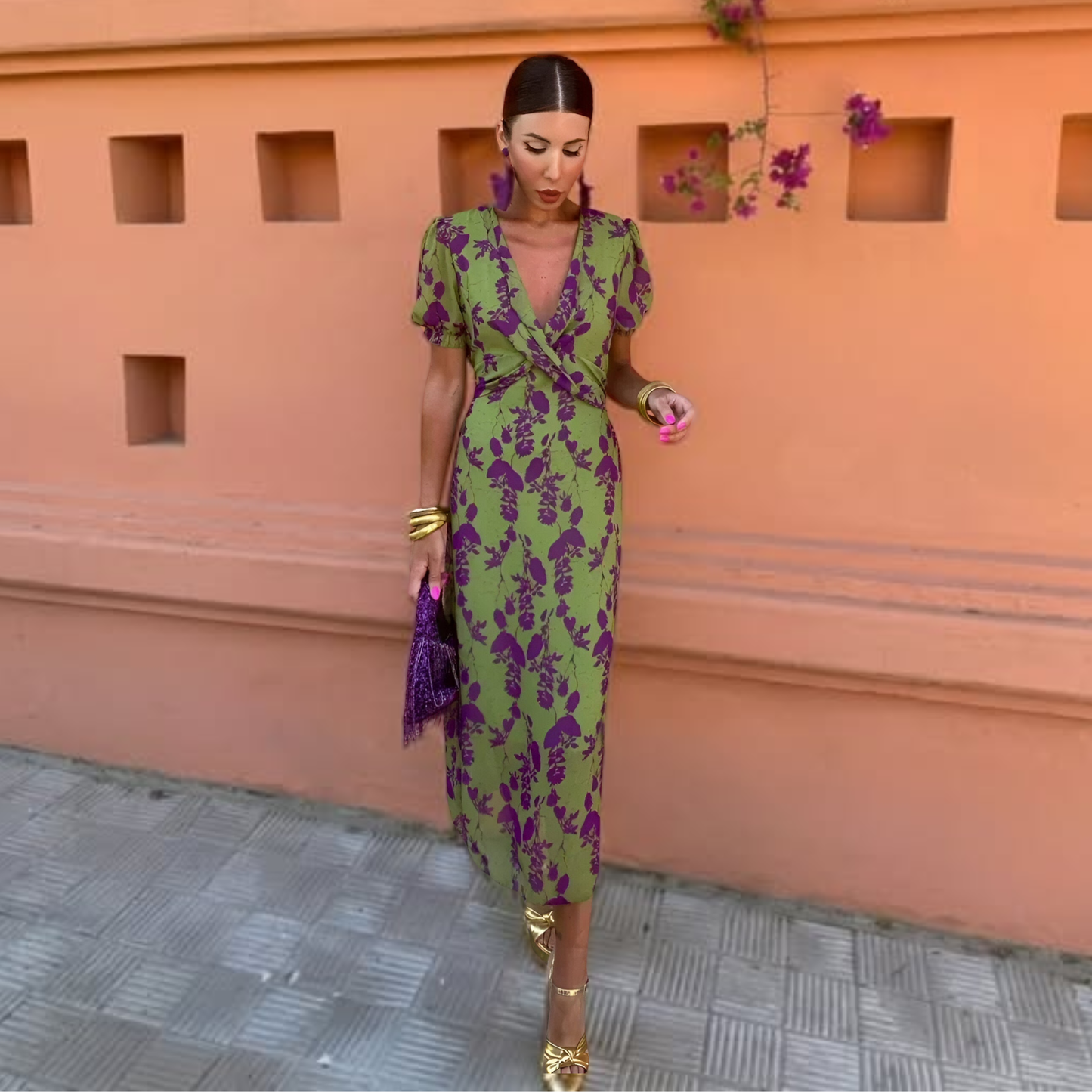 Maelis summer dress - front view