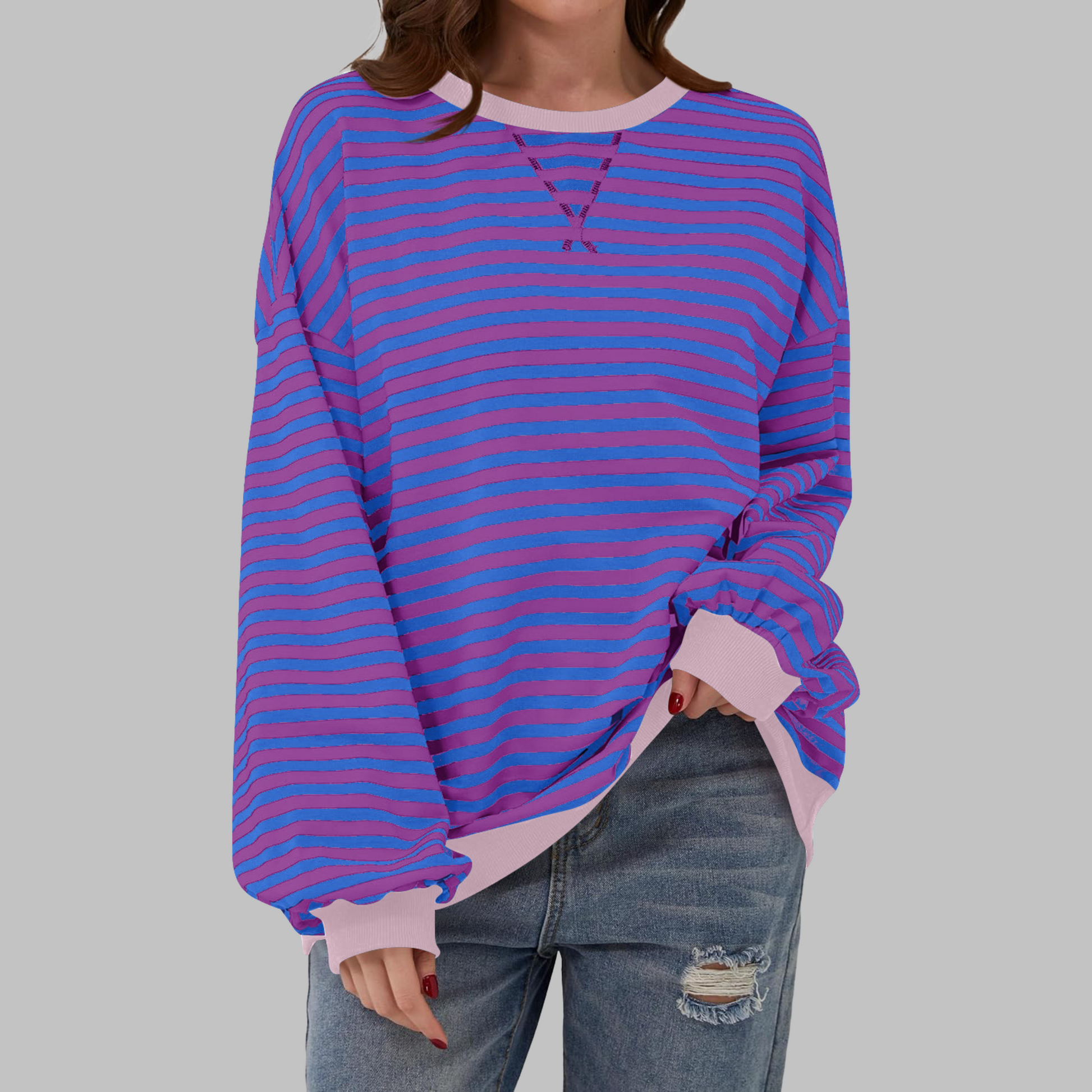 Corvina Purple tops - front view