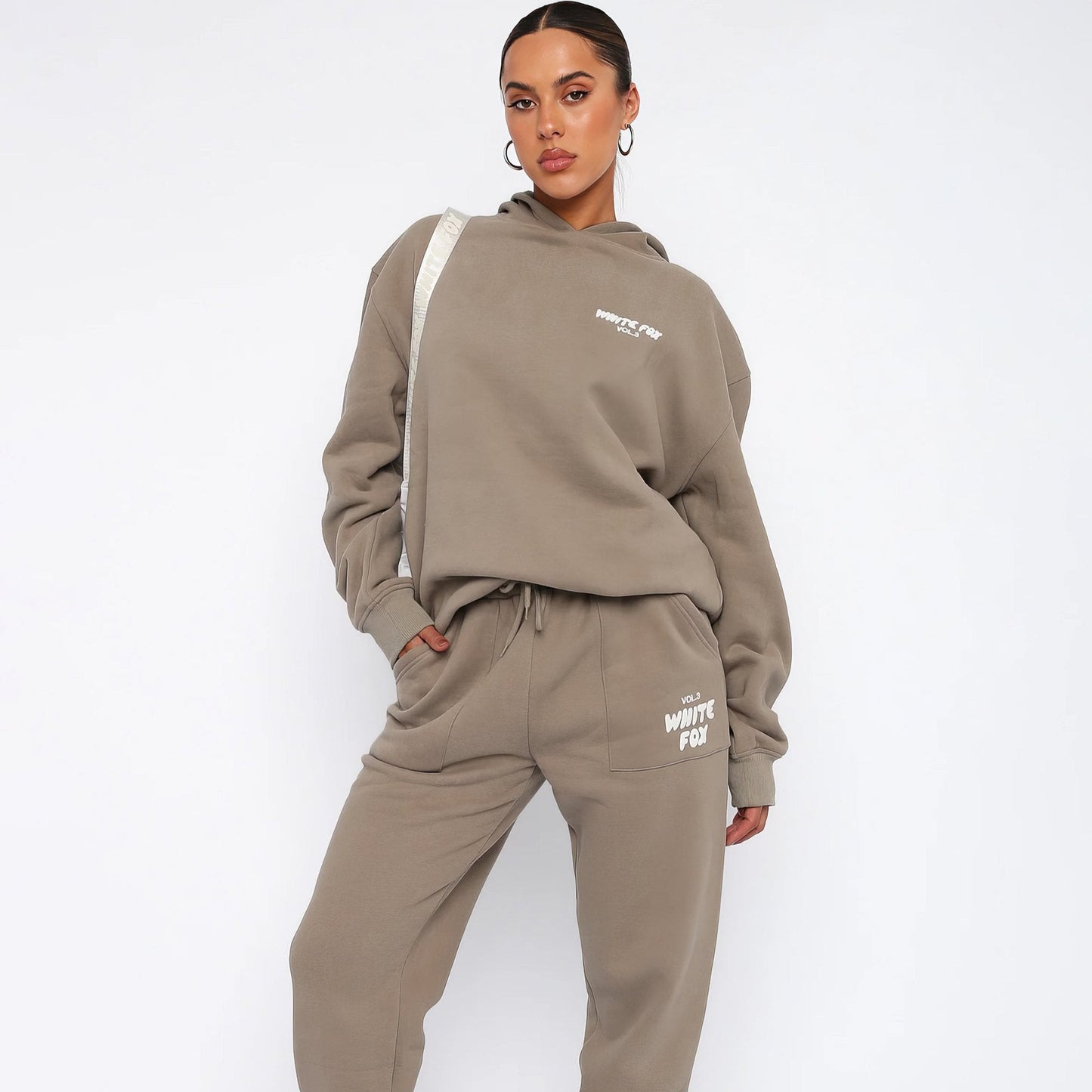 Verienne — Caramel tracksuit set