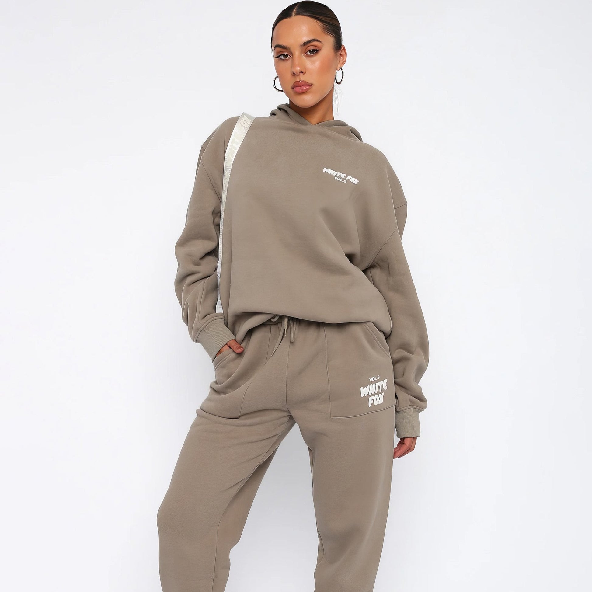Verienne — Caramel tracksuit set