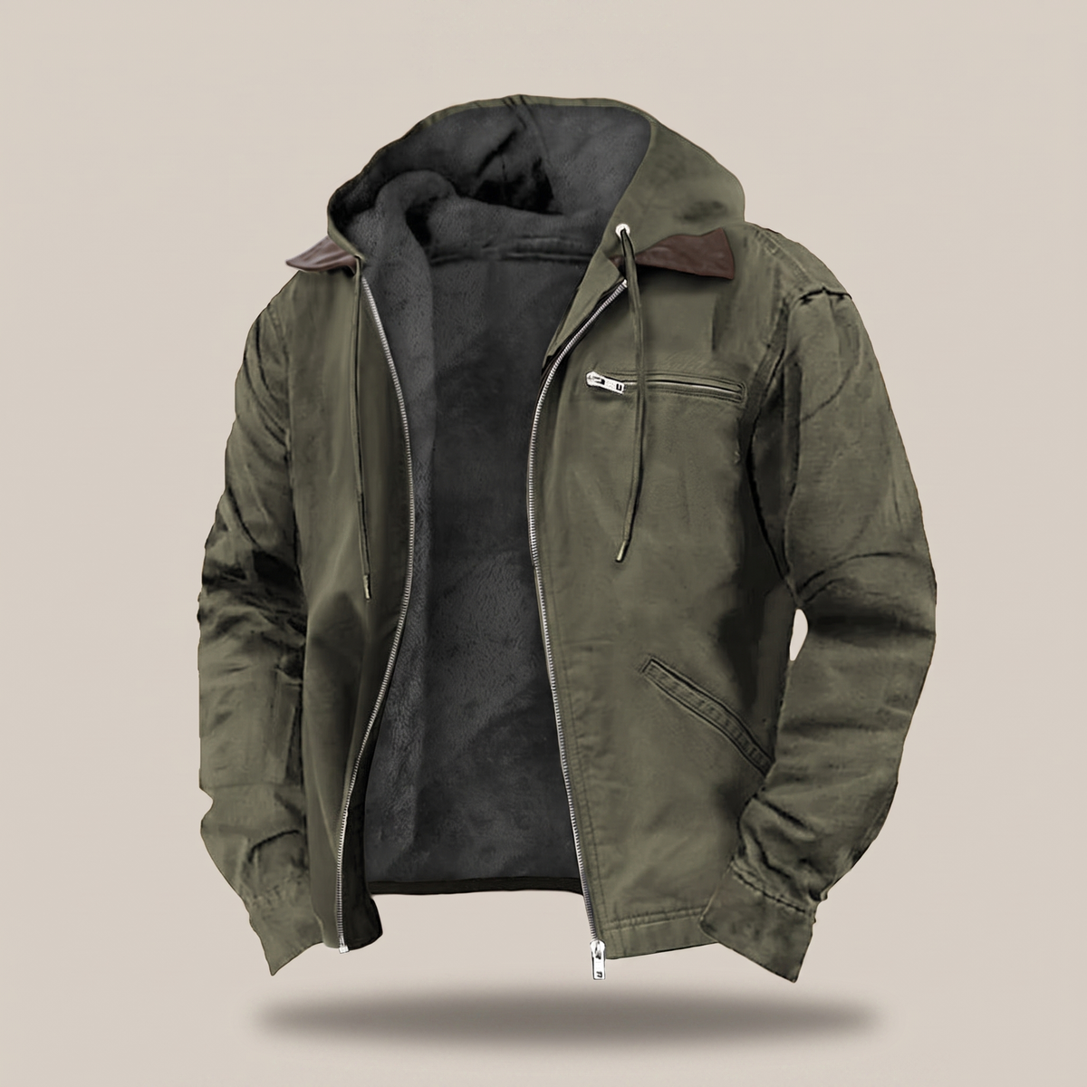 Men's Full-Zip Jacket, Zip-Up Hoodie - view 5