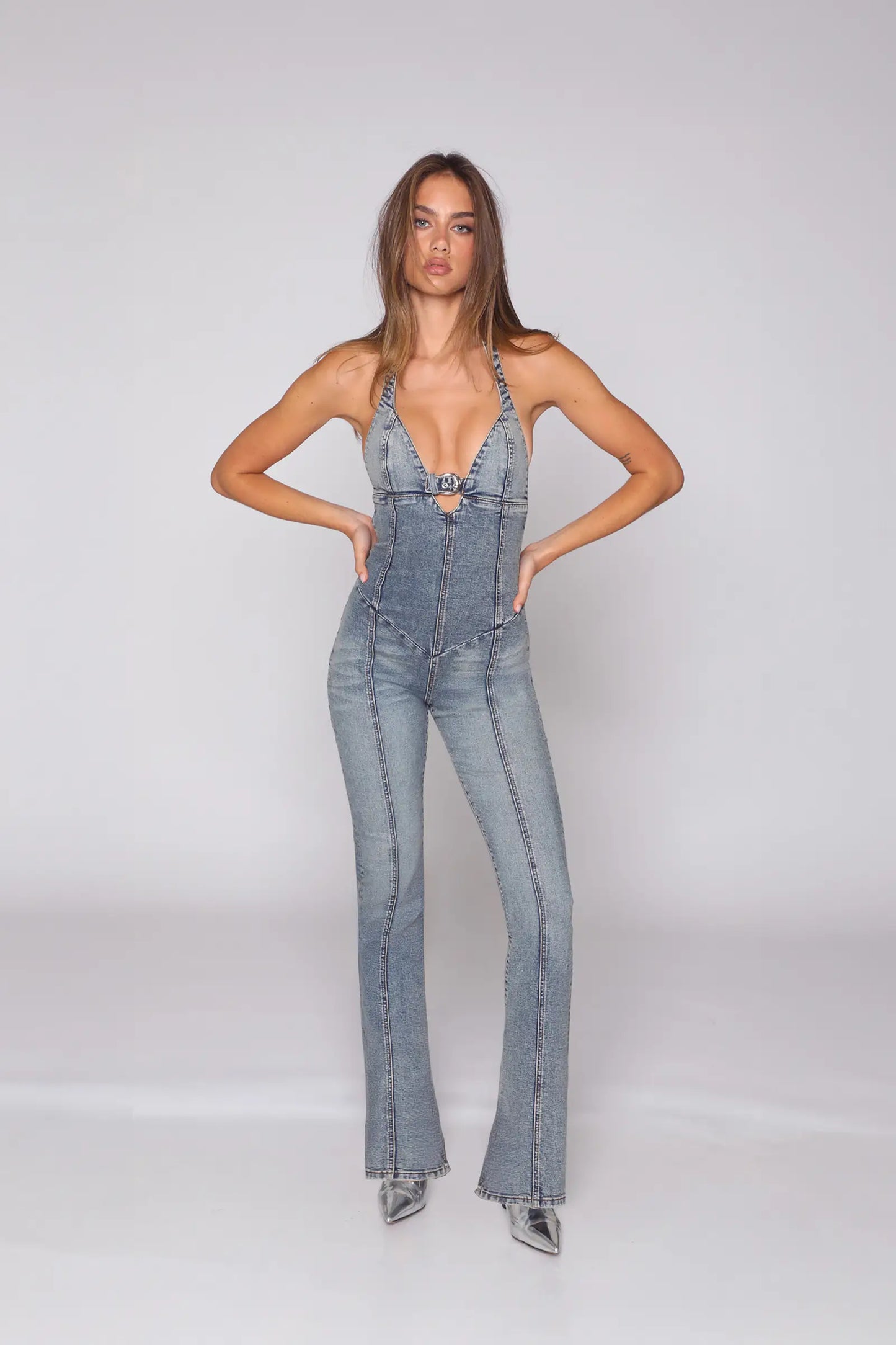 Daverienne — denim jumpsuit