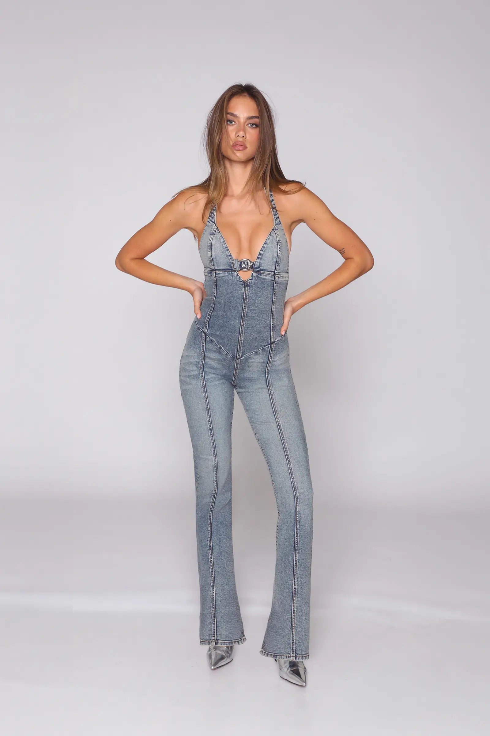 Daverienne — denim jumpsuit