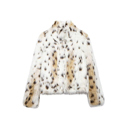 Becky | Short Leopard Print Jacket
