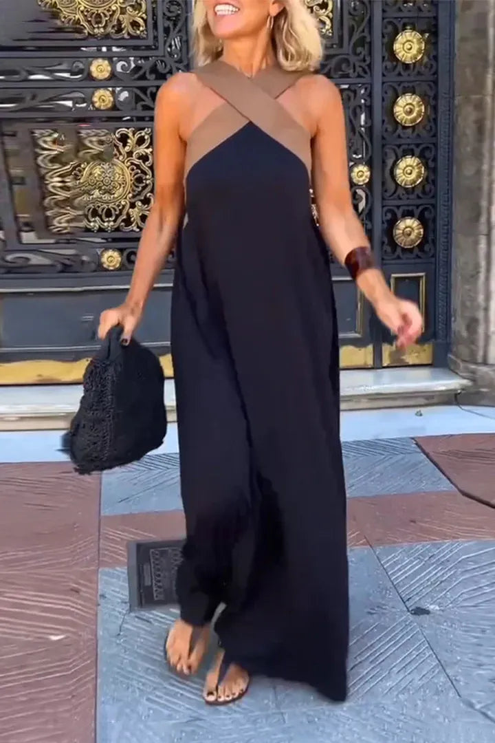 Oakley | Sleeveless Long Dress