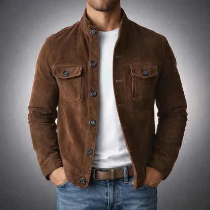 Darvon jacket - Dark Brown