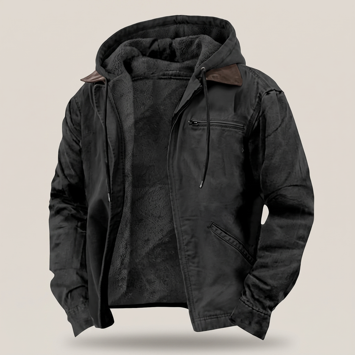 Men's Full-Zip Jacket, Zip-Up Hoodie - view 2