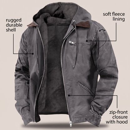 Men's Full-Zip Jacket, Zip-Up Hoodie - view 8