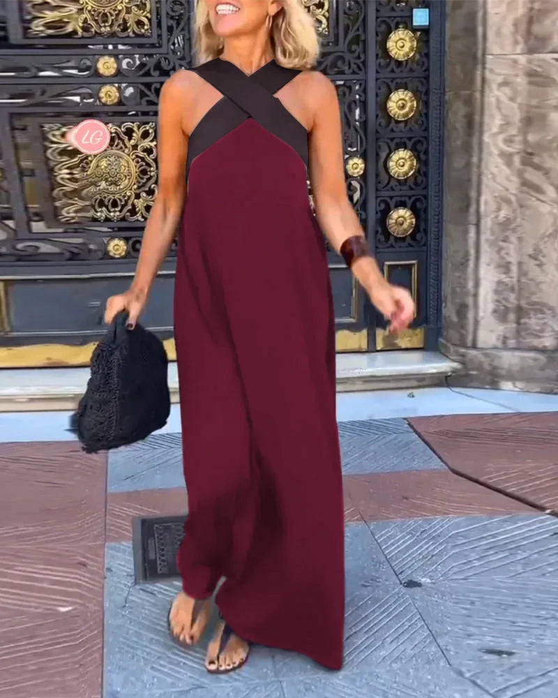 Oakley | Sleeveless Long Dress