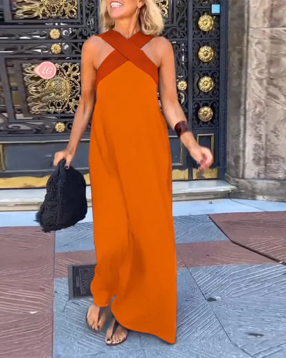 Oakley | Sleeveless Long Dress