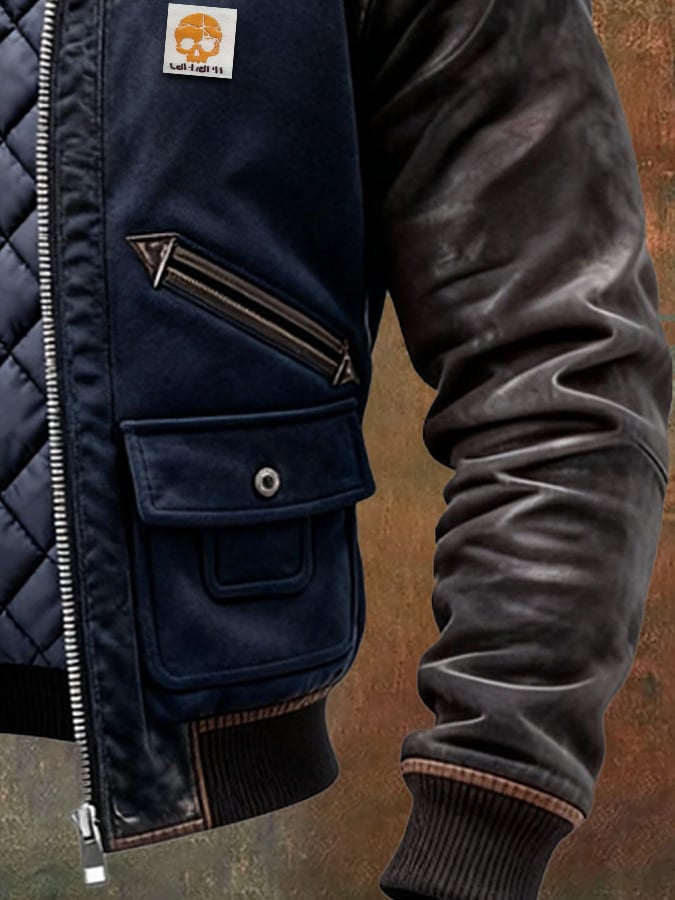 Men's Quilted Jacket, Zip-Up - view 6