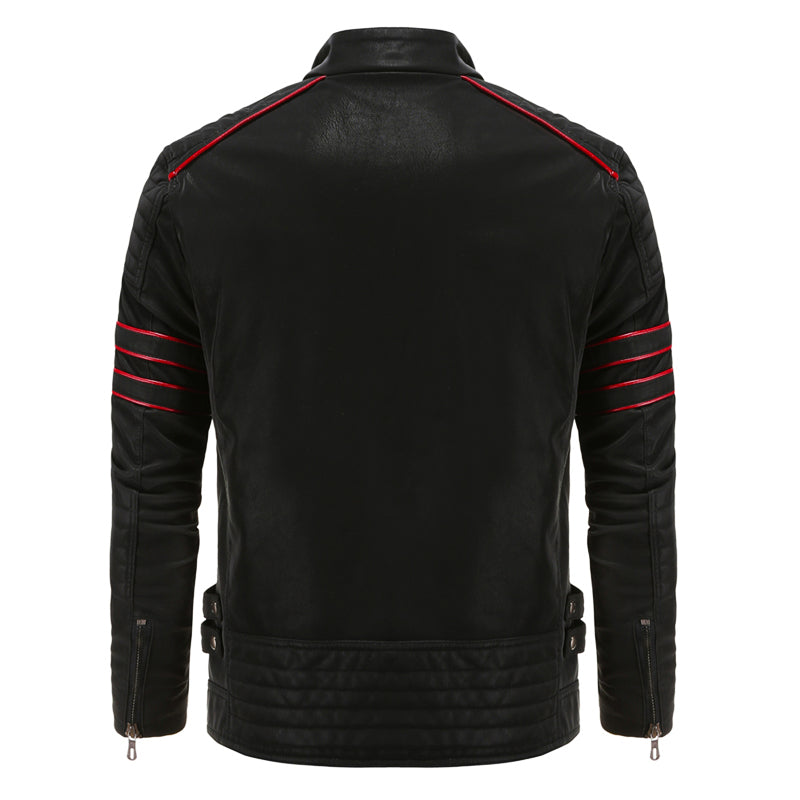 Eros | Giacca in Pelle da Uomo Stile Biker