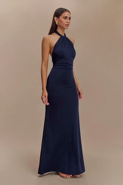 Liviane — Navy — detail view
