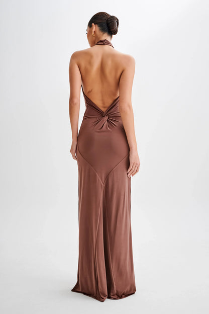 Liviane — Brown — back view