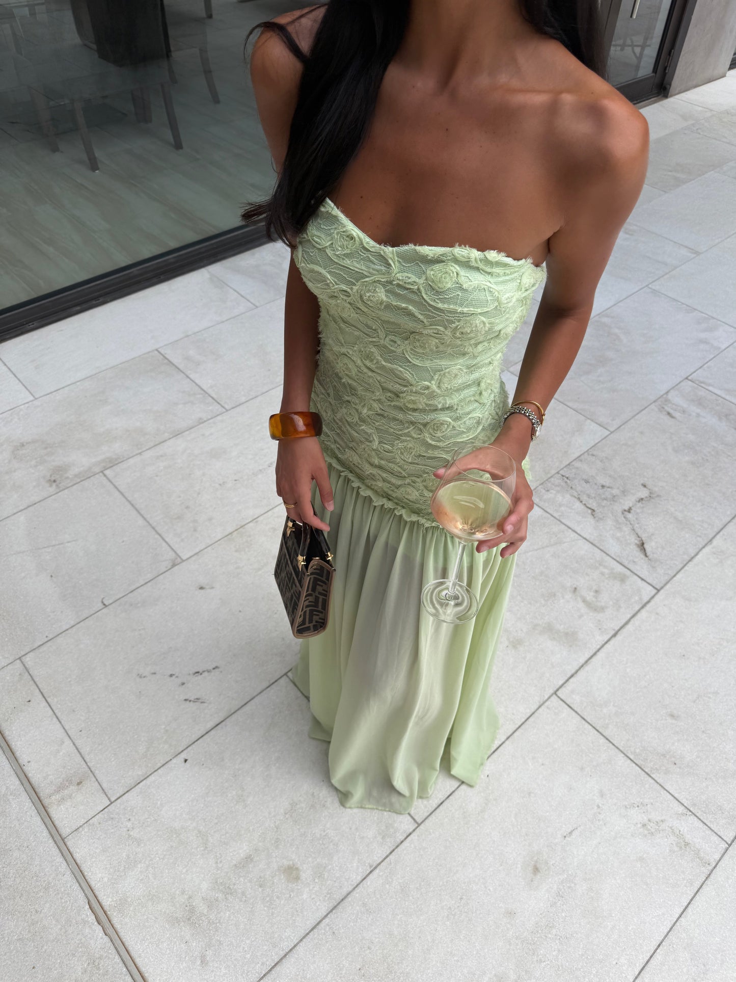 Aurinne — maxi dress view 2