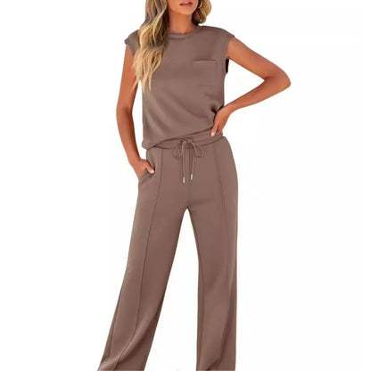 Brielle Brown co-ord set - front view