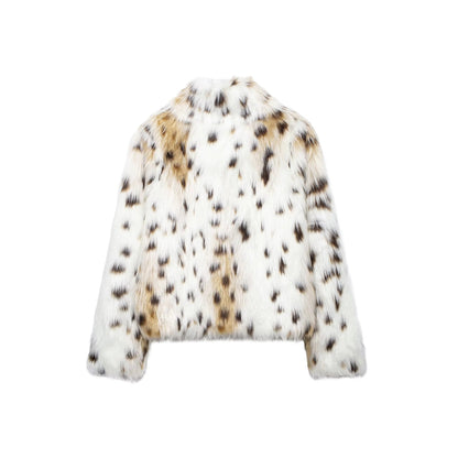 Becky | Short Leopard Print Jacket