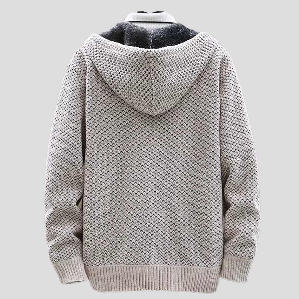 Men's Fleece Hoodie, Hooded Sweatshirt - view 5