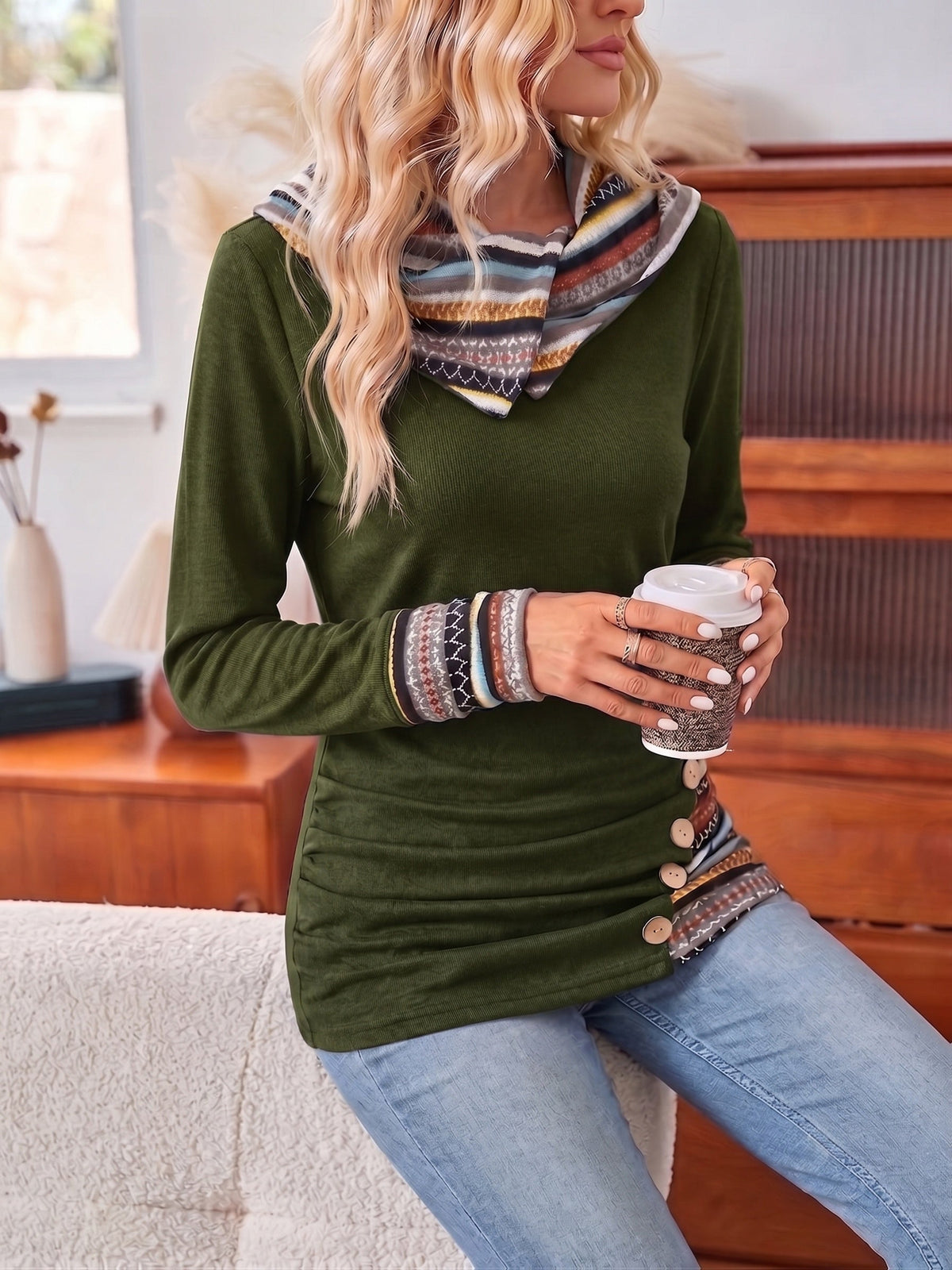 Women's Long-Sleeve Top, Long Sleeve - view 12
