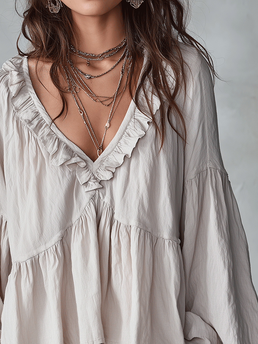 Cirenne blouses - lifestyle view