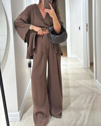 Betalia | Comfortable Trousers And Shirt Set