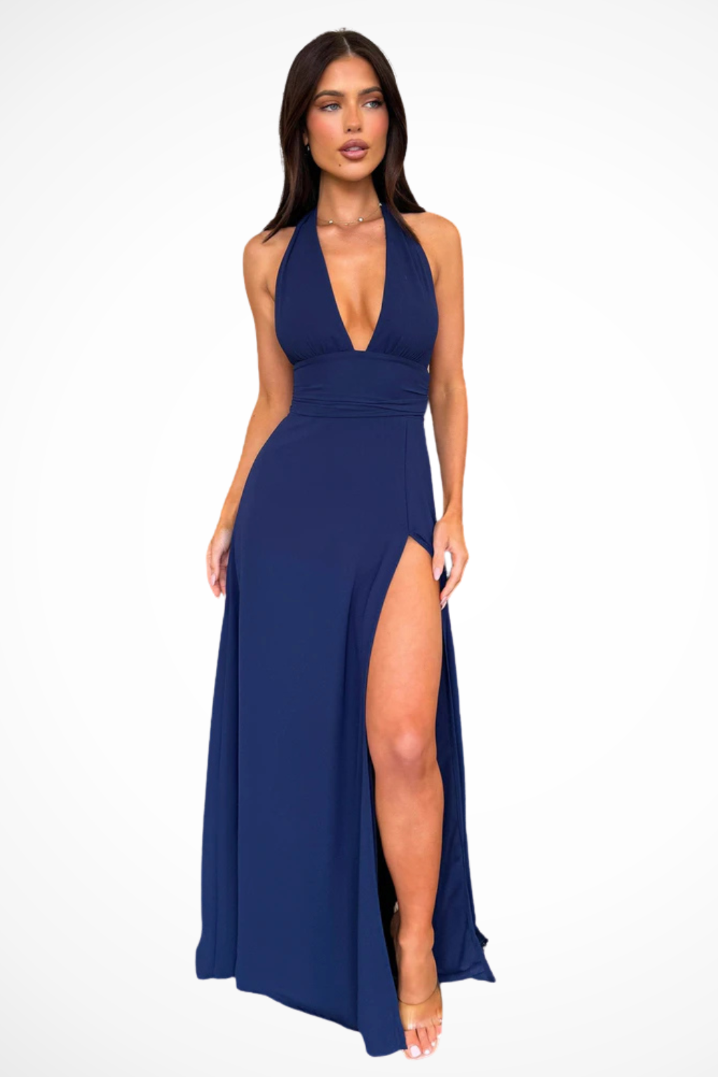 Belanne — maxi dress navy