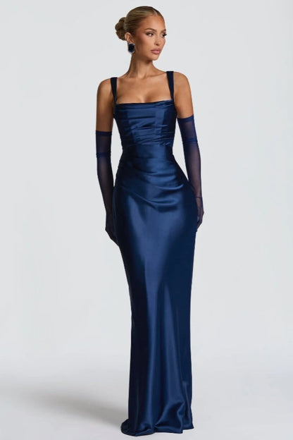 Wervane blue dress side view