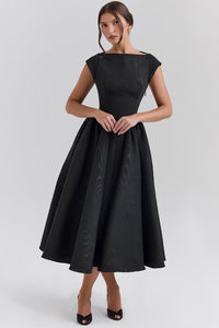 Aspen | High Waist Midi Dress