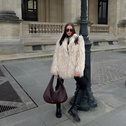 Bernaia | Woven Moon Bag