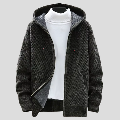 Men's Fleece Hoodie, Hooded Sweatshirt - view 2