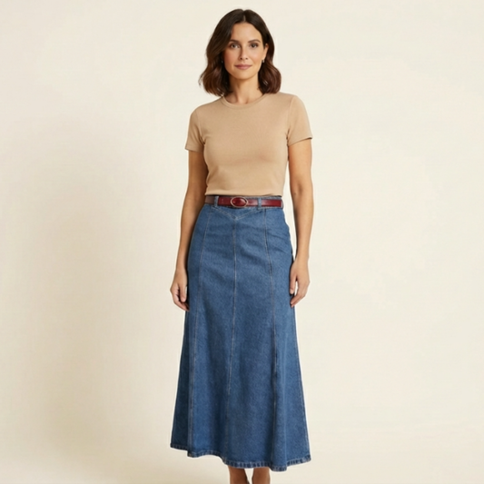 Lysenia — midi skirt