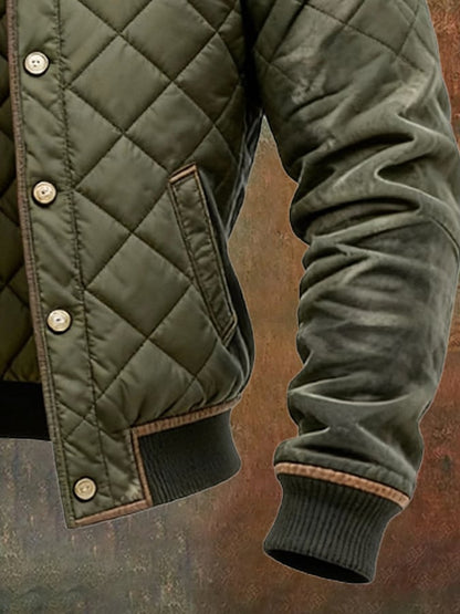 Men's Quilted Jacket, Zip-Up - view 4