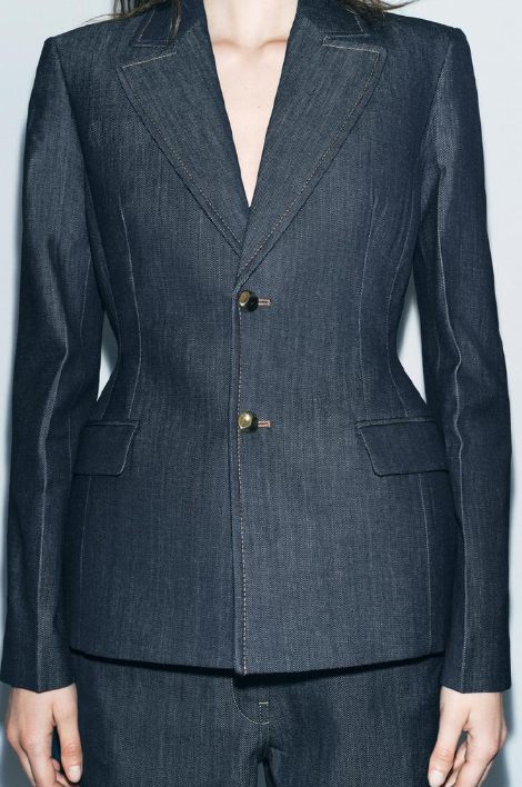 Lilith | Blazer in Denim