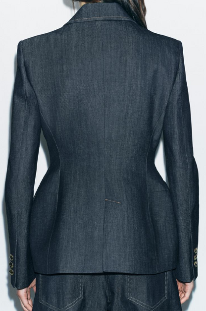 Lilith | Blazer in Denim