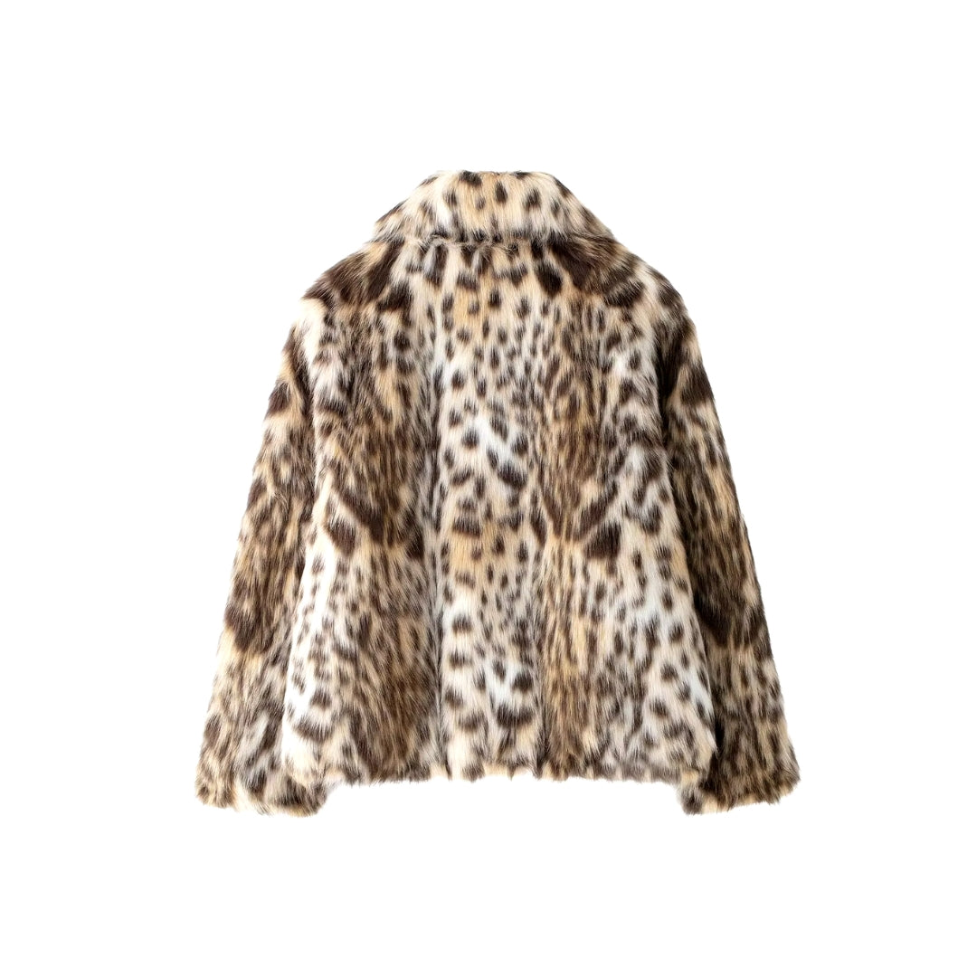 Becky | Short Leopard Print Jacket