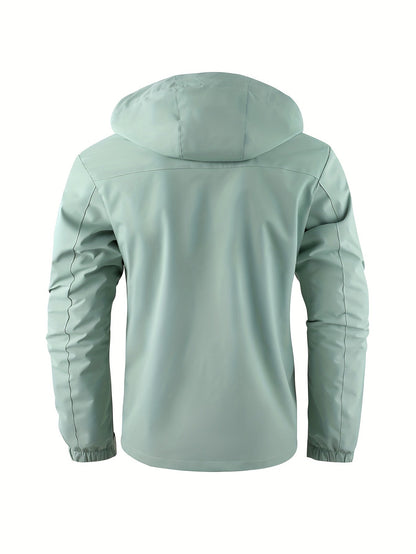 Men's Water-Resistant Winter Jacket, Zip-Up - view 9