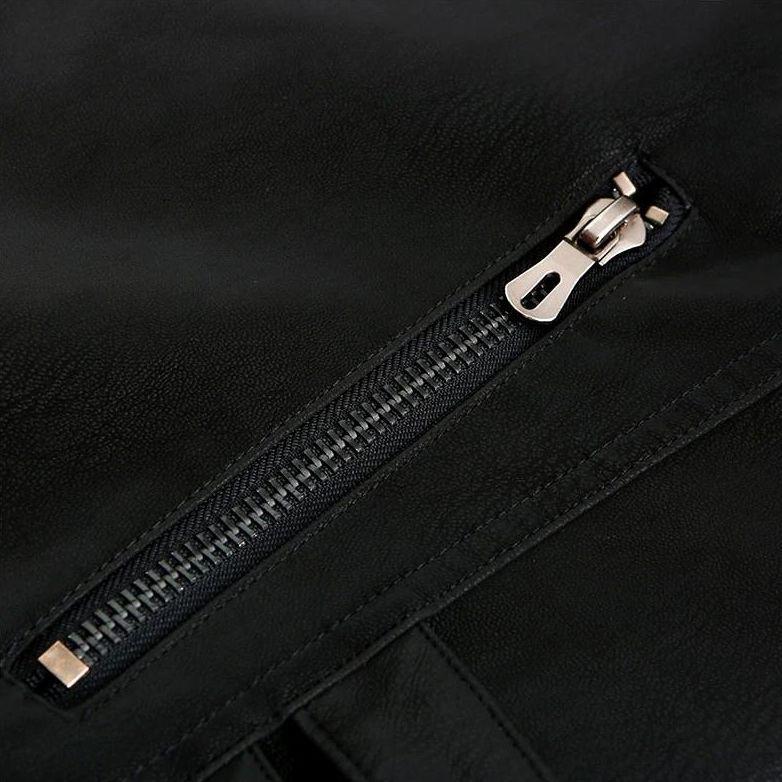 Eros | Giacca in Pelle da Uomo Stile Biker