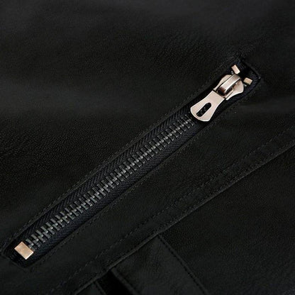 Eros | Giacca in Pelle da Uomo Stile Biker