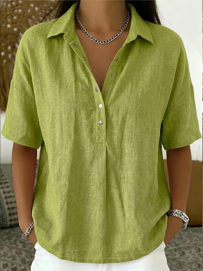 Astralie | Elegant Casual Blouse with Relaxed Fit — additional view 3